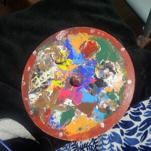 Vibrant Circular Abstract Art by [Unknown Brand]